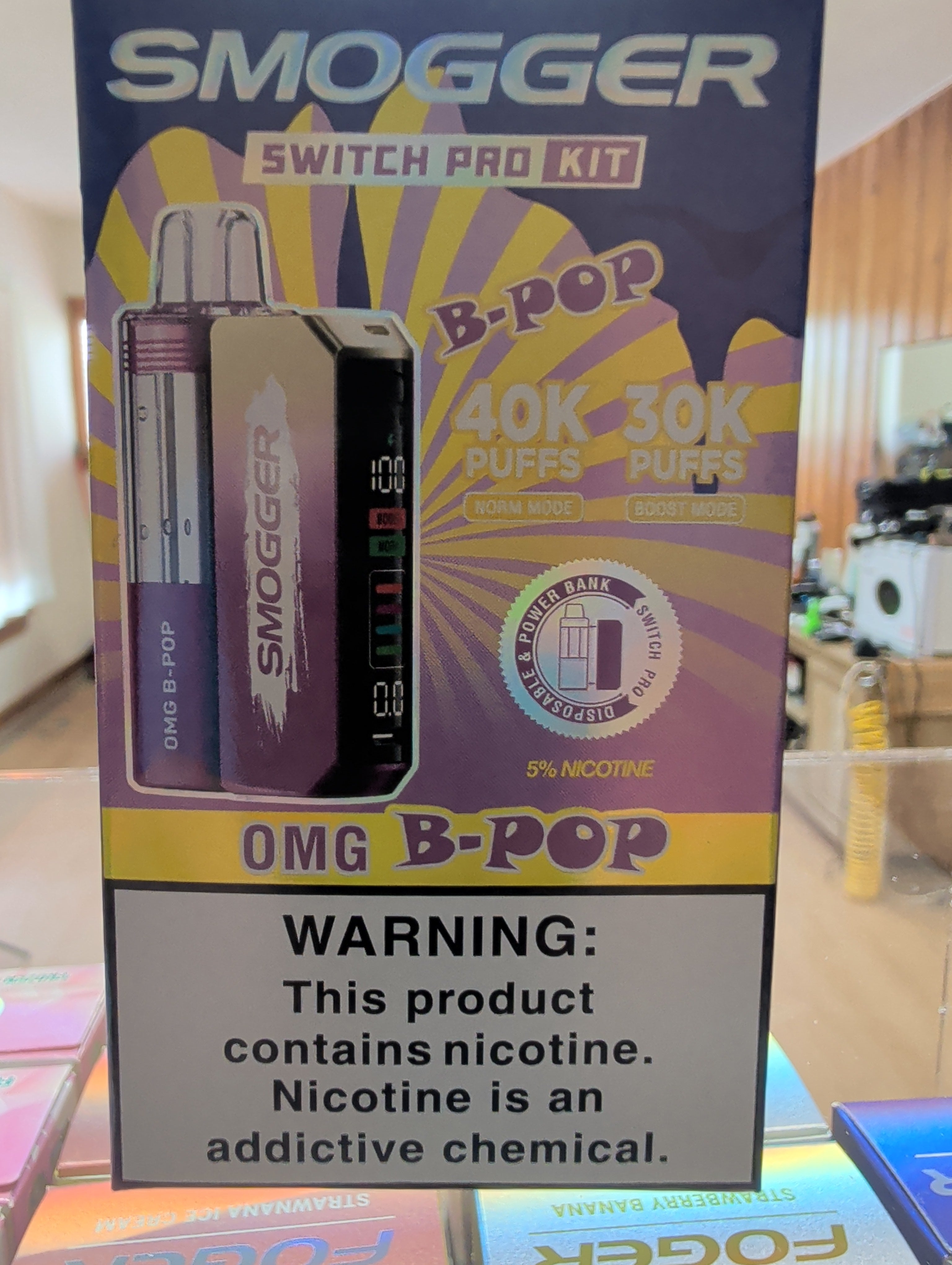 smogger O.M.G. blowpop